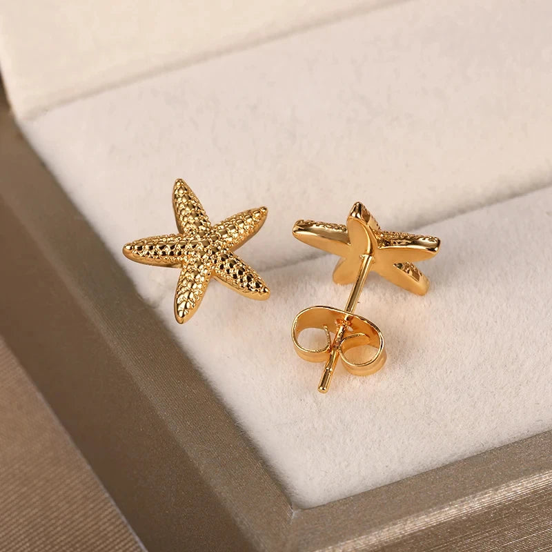 シェルスタースタッドピアス【予約商品】