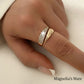 Crystal Arch Ring Gold [Fast Shipping]