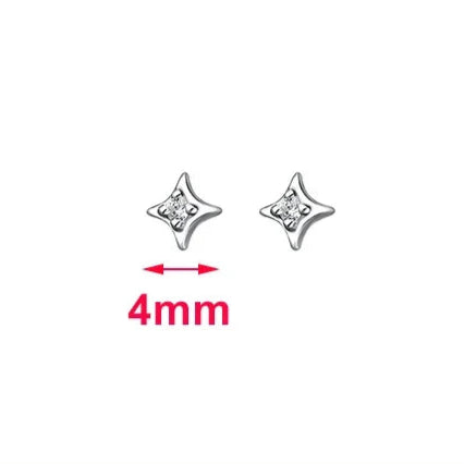 Silver Spark Earrings [Pre-order item]