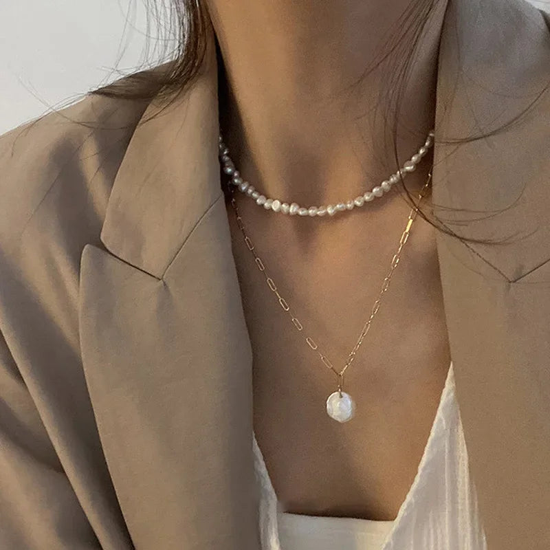 Classic Pearl Style Necklace 3 Types [Pre-order Item]