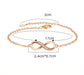 Infinity Kiss Bracelet Silver/Rose Gold [Pre-order item]