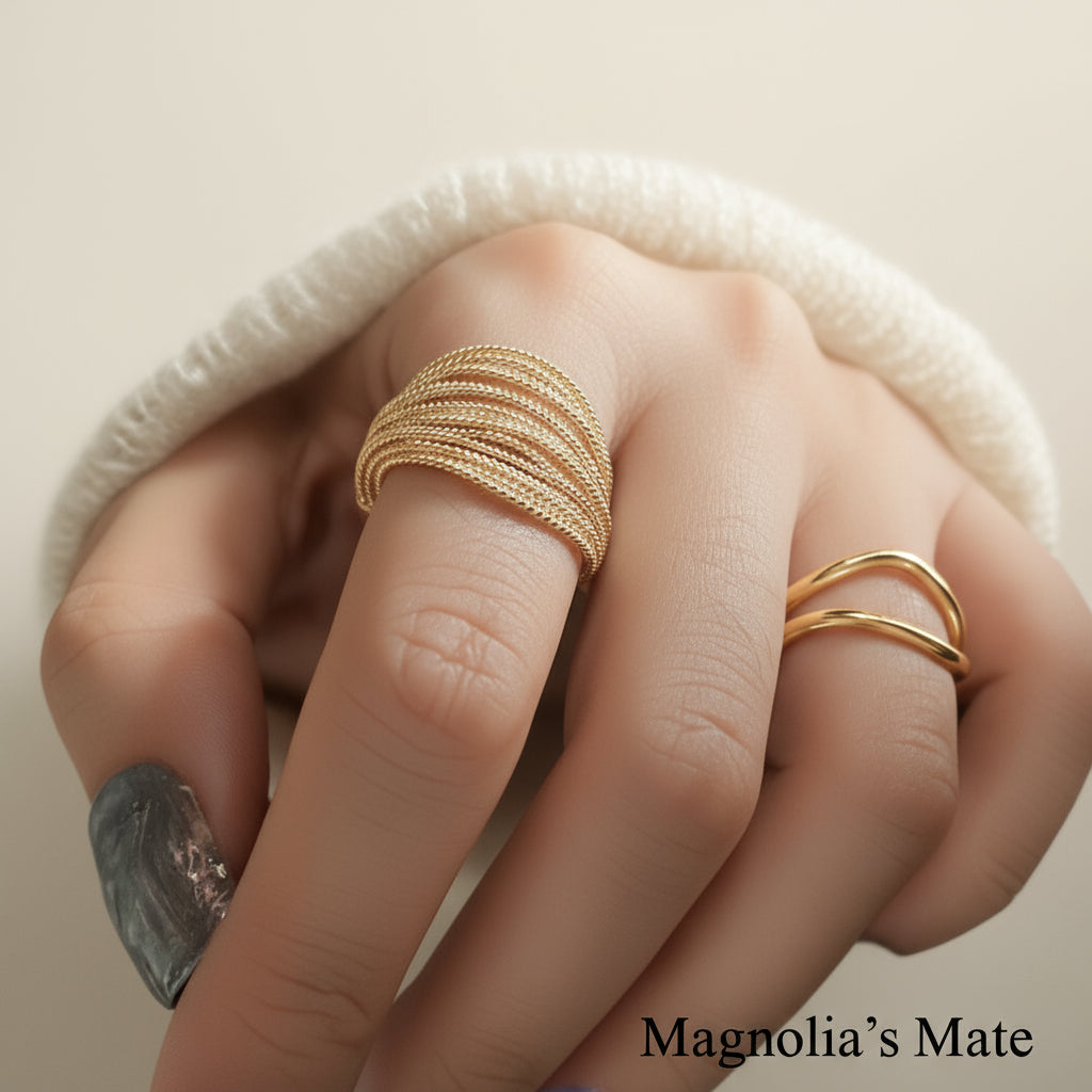 Silver Confluence Ring [Fast Shipping]