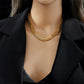 Herringbone Chain Necklace Gold [Pre-order Item]