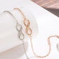 Infinity Kiss Bracelet Silver/Rose Gold [Pre-order item]
