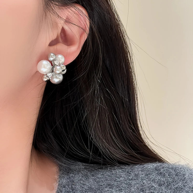 パールフラワー ネックレス/ピアス【予約商品】