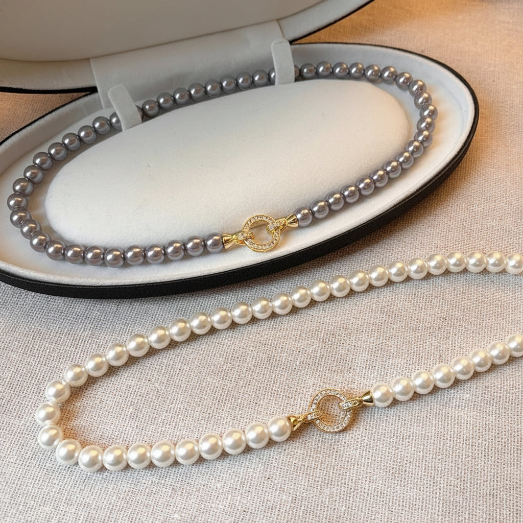 クラシックパール ネックレス/ブレスレット【予約商品】