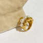 Bubble Pearl Ring Gold [Pre-order item]