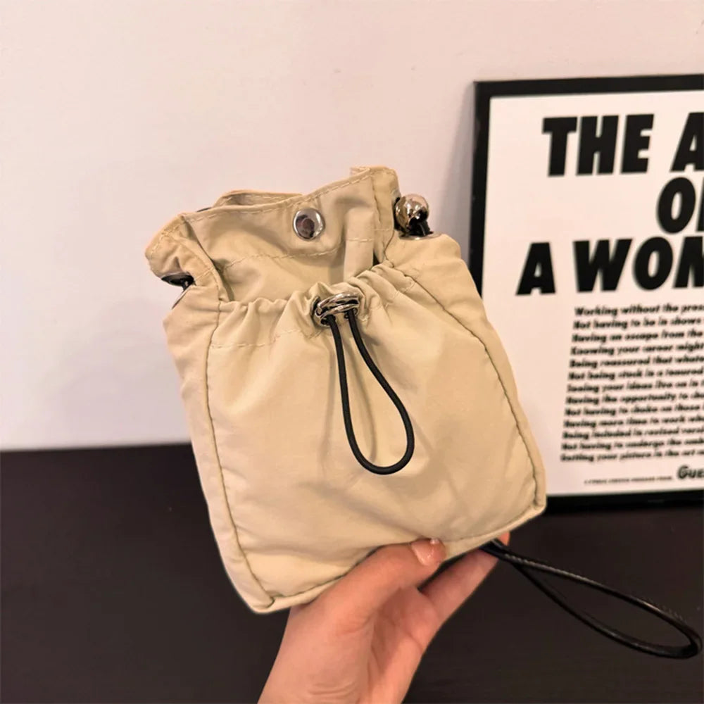ミニドローストリングショルダーバッグ【予約商品】