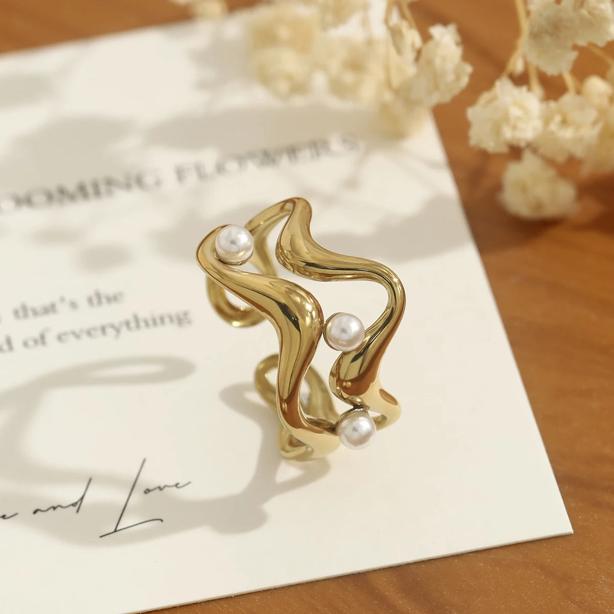 ニュアンスウェーブ パールリング【予約商品】
