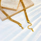 Herringbone Chain Necklace Gold [Pre-order Item]