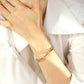 Two-tone cross bangle [Pre-order item]