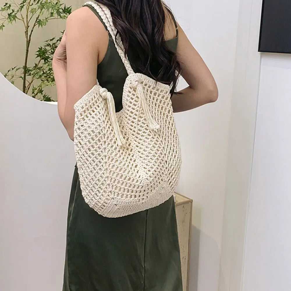 タッセルメッシュトートバッグ 2色【予約商品】 – Magnolia's Mate