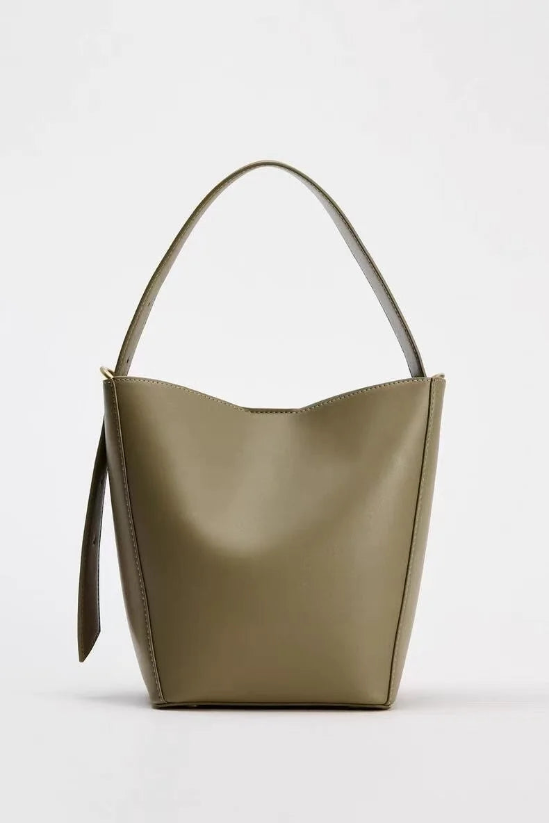 2wayインバッグ付き ミニマルベルトショルダーバッグ 4色【予約商品】