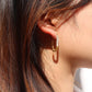 Pin pearl earrings gold/silver [Pre-order item]