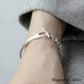 Half Chain Curve Bracelet Silver [Fast Shipping]