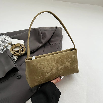 ベロアタッチ ミニショルダーバッグ　4色【予約商品】