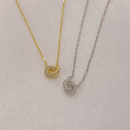 サークルジルコン ネックレス【予約商品】