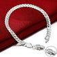 Elegant Snake Silver Bracelet Silver [Pre-order item]