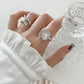 Elegance Moonstone Ring (2 types) [Pre-order item]