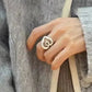 Spiral Heart Ring Silver [Pre-order item]