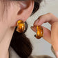 Antique Amber Earrings 13 Types [Pre-order Item]