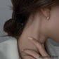 Mini Double Drop Earrings Gold/Silver [Fast Shipping]