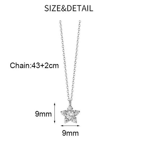 Starlight Chain Necklace Gold/Silver [Outlet Item]