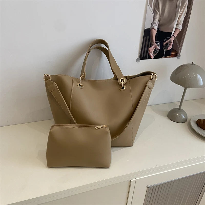 ソフトライン トート＆ポーチセット 3色【予約商品】