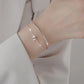 Slim Design Silver Band Bracelet Silver [Pre-order Item]