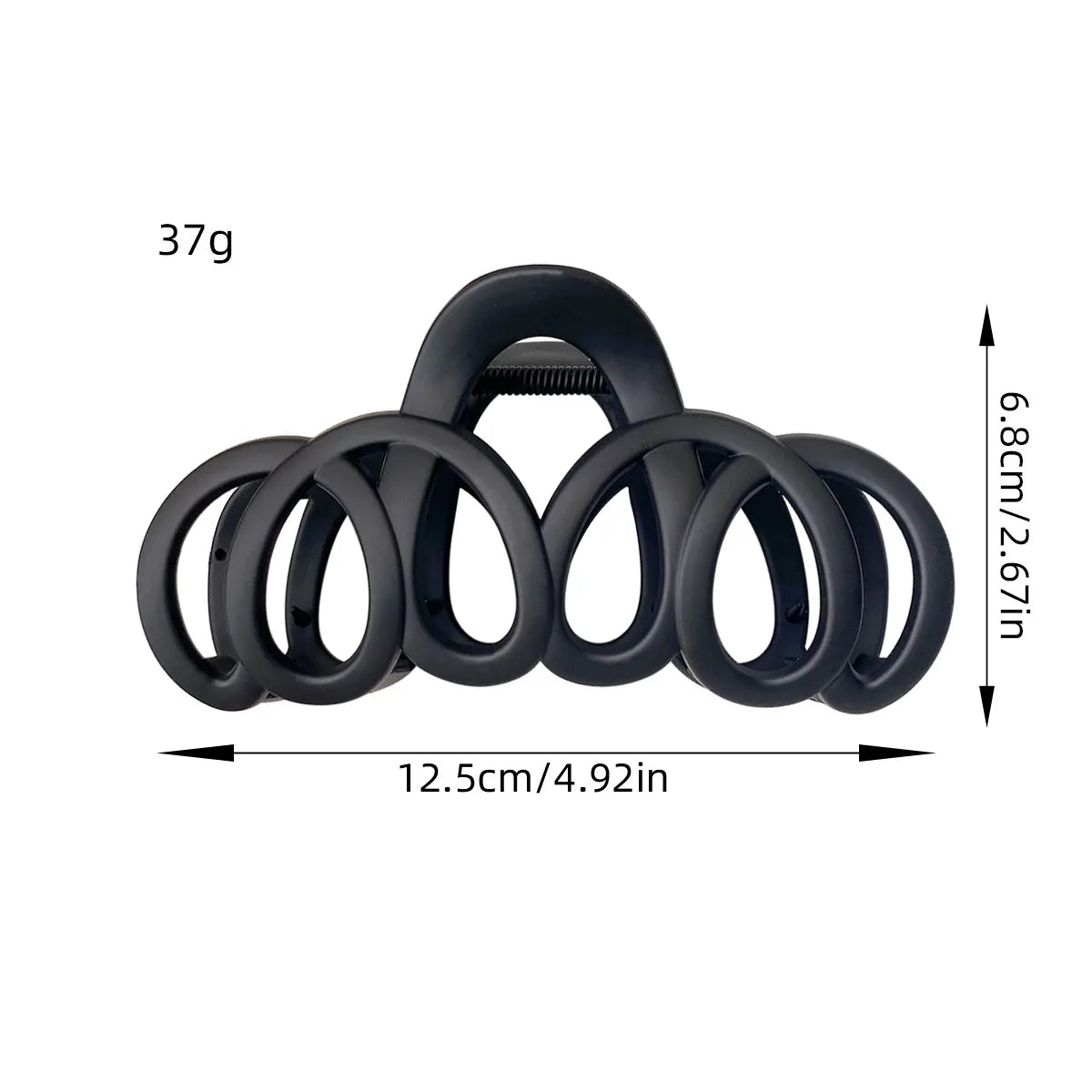 スパイラルライン・ヘアクリップ 4色【予約商品】