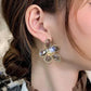 Crystal Blossom Earrings 9 colors [Pre-order item]