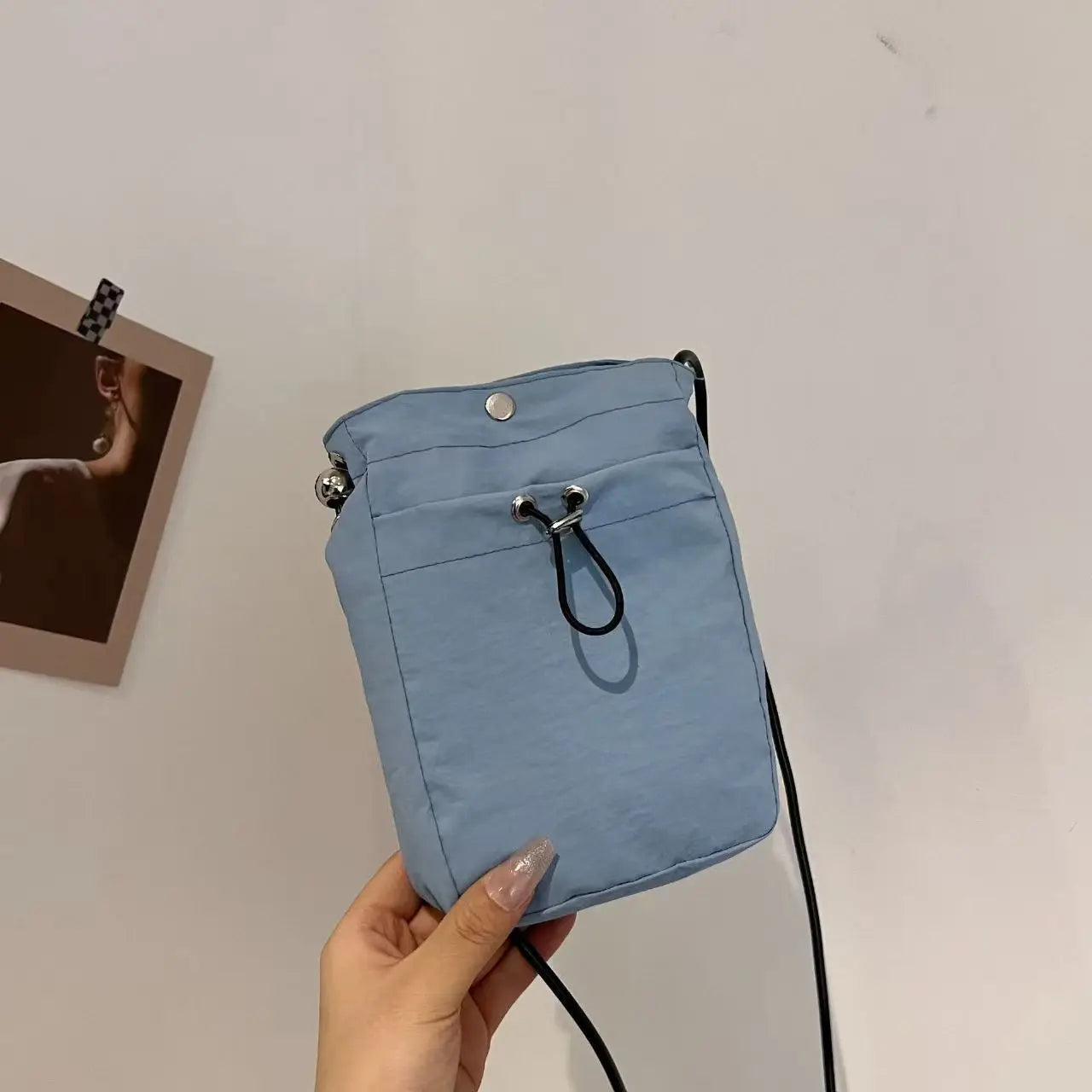 ミニドローストリングショルダーバッグ【予約商品】