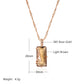 Amber Elegance Necklace [Pre-order item]