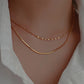 Double Gold Necklace [Pre-order Item]