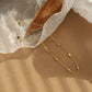 Minimal Gold Pearl Necklace [Pre-order item]