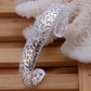 Elegant Lace Cuff Bracelet Silver [Pre-order Item]