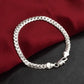Elegant Snake Silver Bracelet Silver [Pre-order item]