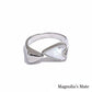Double Heart Ring Gold/Silver [Fast Shipping]
