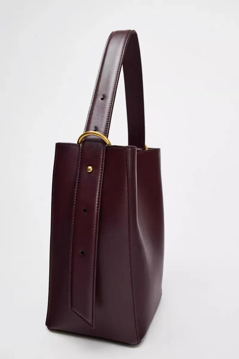 2wayインバッグ付き ミニマルベルトショルダーバッグ 4色【予約商品】