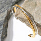 Two-tone cross bangle [Pre-order item]