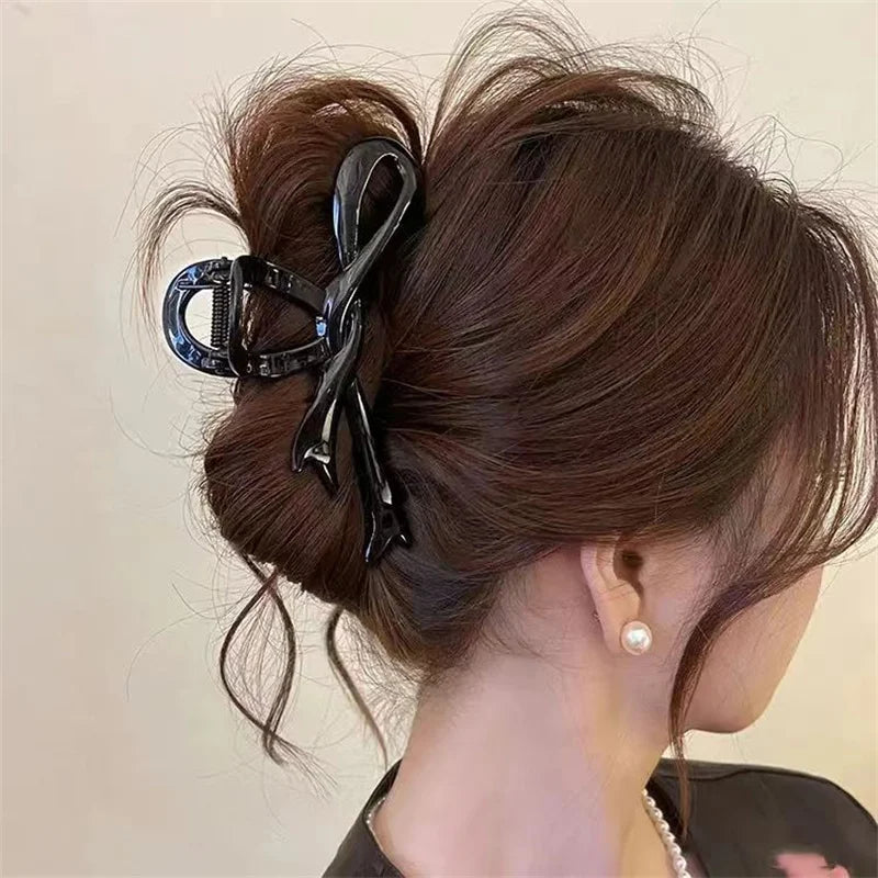 ニュアンスリボン・ヘアクリップ 3色【予約商品】