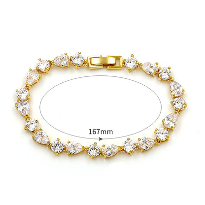 Cubic Zirconia Bracelet 3 colors [Pre-order item]