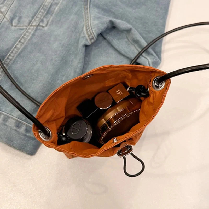 ミニドローストリングショルダーバッグ【予約商品】