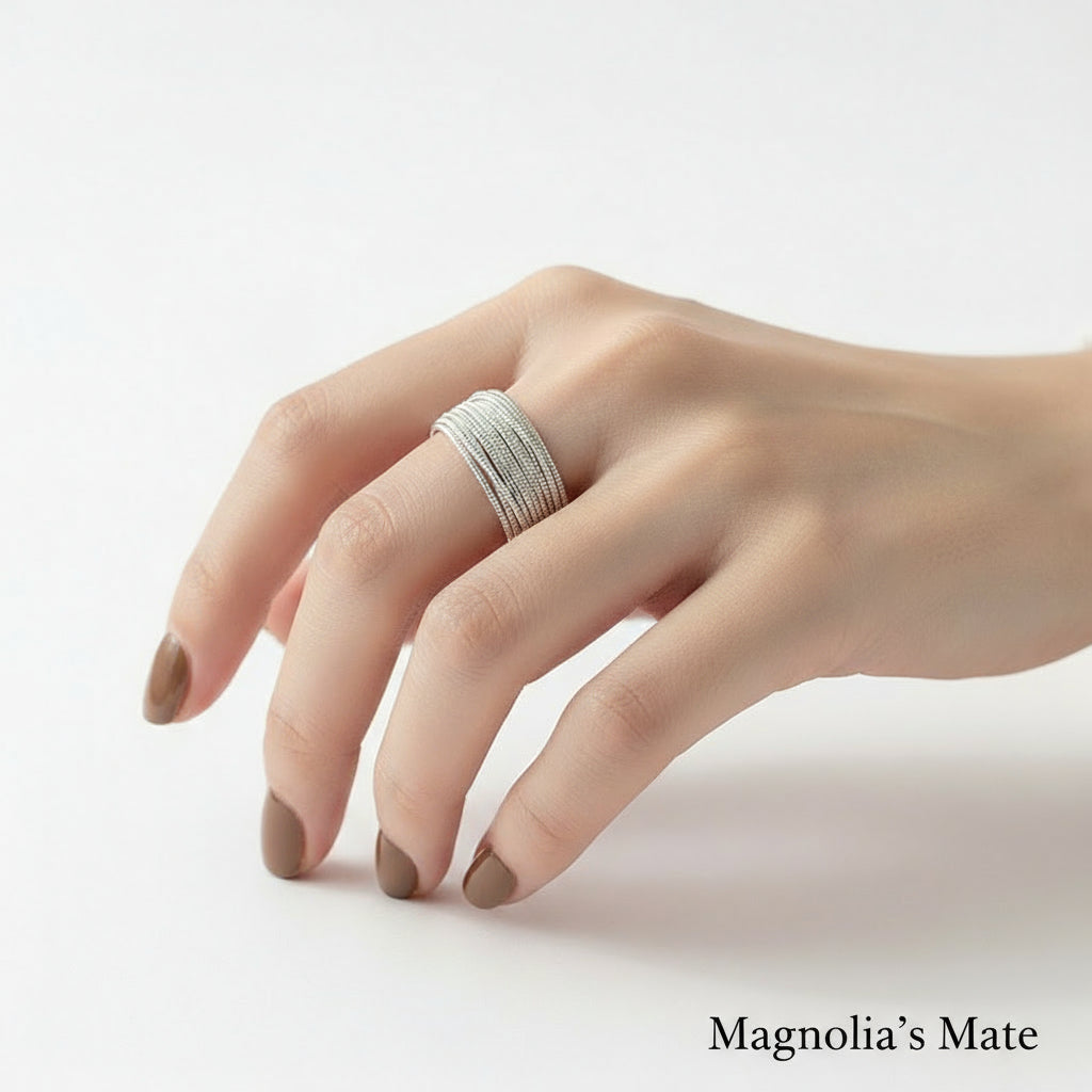 Silver Confluence Ring [Fast Shipping]