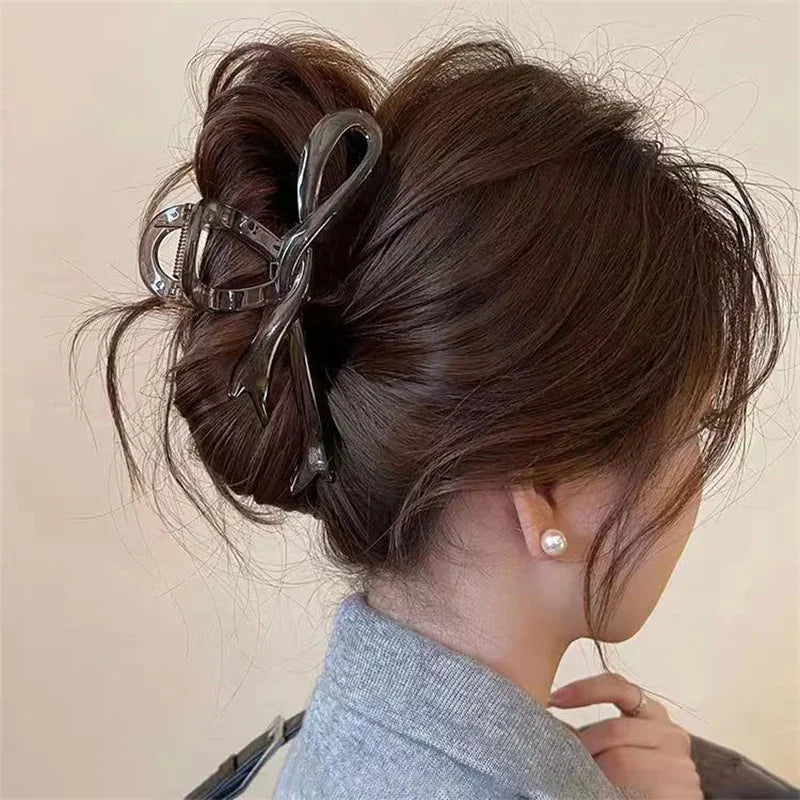 ニュアンスリボン・ヘアクリップ 3色【予約商品】