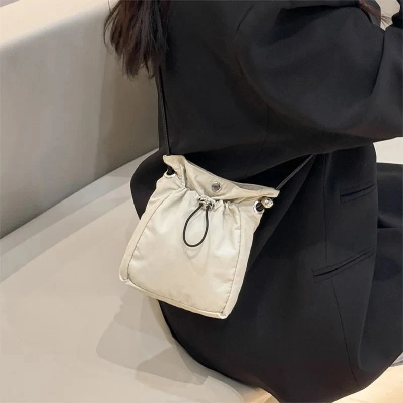 ミニドローストリングショルダーバッグ【予約商品】