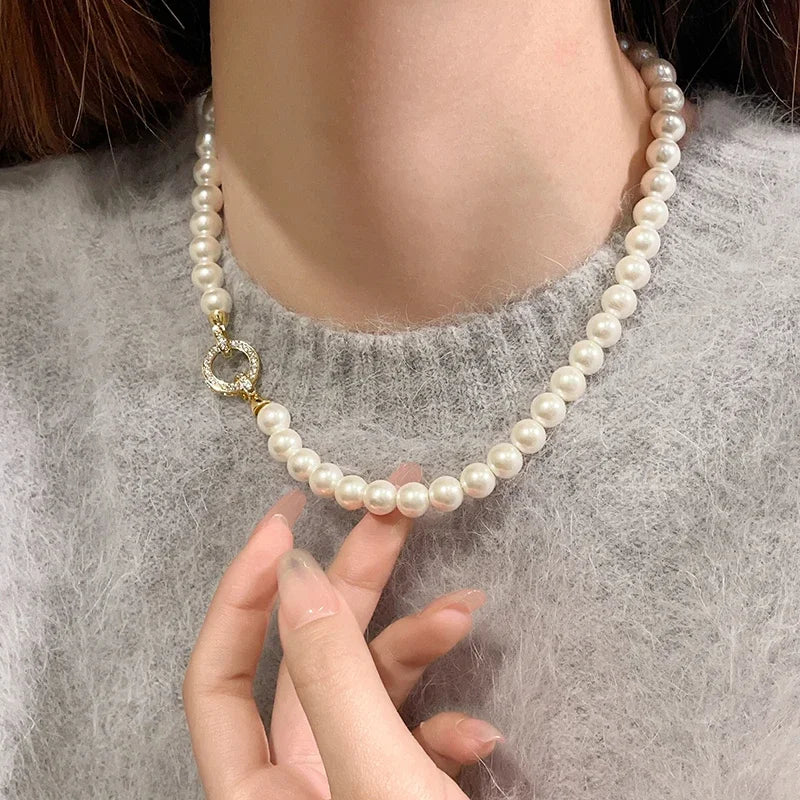 クラシックパール ネックレス/ブレスレット【予約商品】