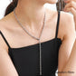 Middle Ball Chain Necklace Gold/Silver [Fast Shipping]