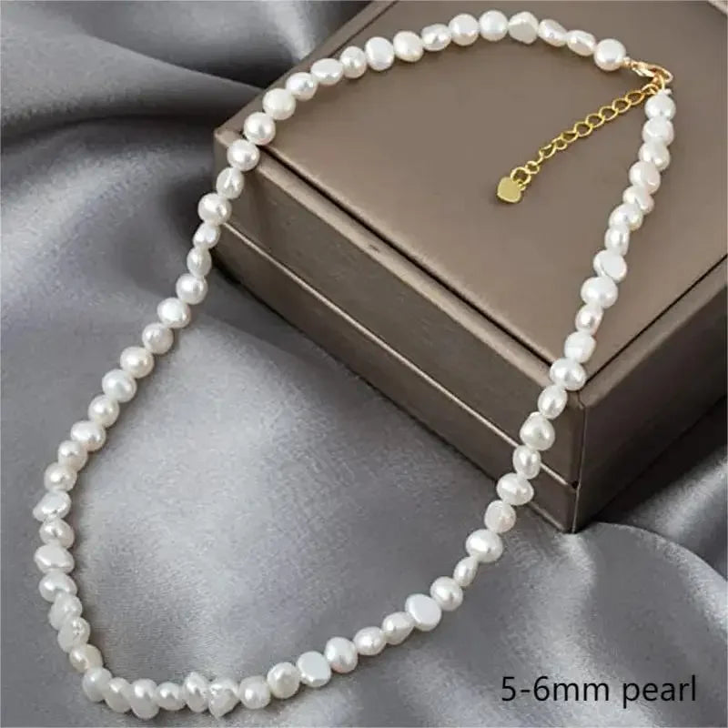Natural Glow Pearl Necklace [Pre-order item]
