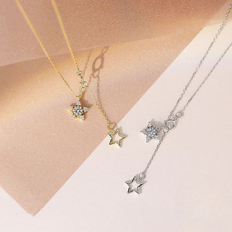 Starlight Chain Necklace Gold/Silver [Outlet Item]
